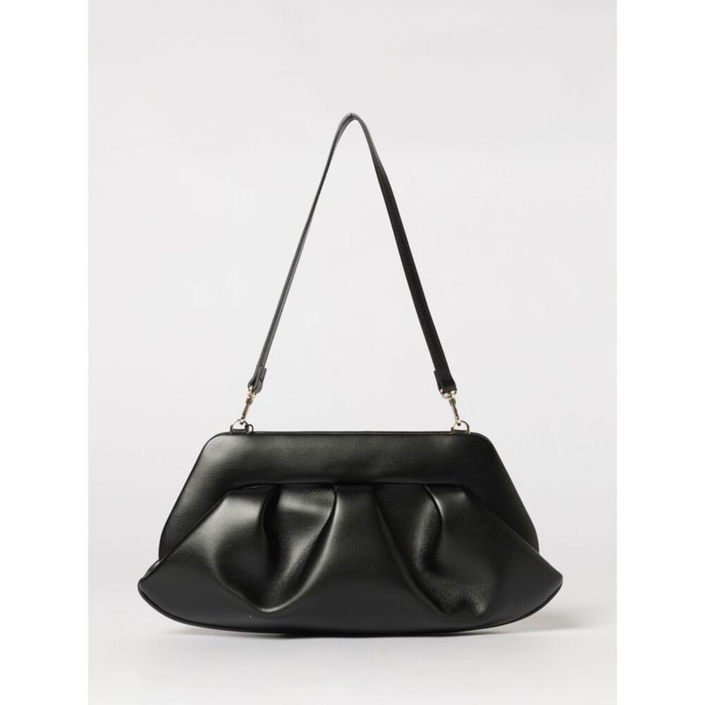 Themoire Shoulder Bag Woman Black